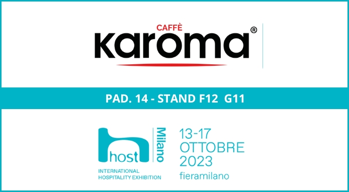 HOST 2023: l’anteprima di Caffè Karoma