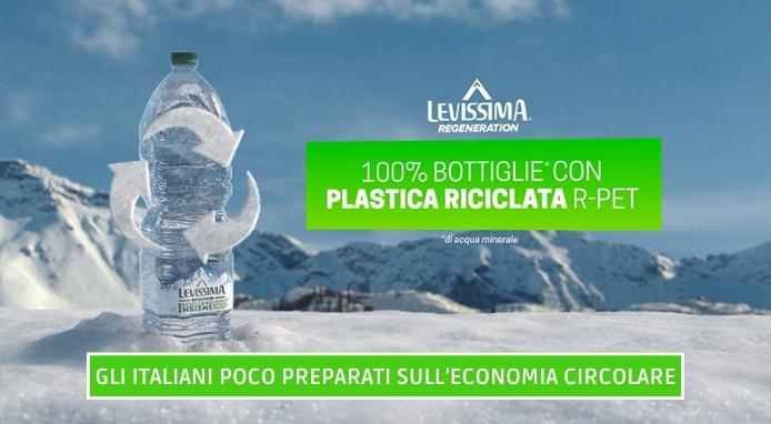 Levissima: gli italiani ancora poco preparati sull’economia circolare