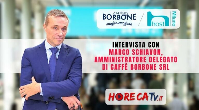 Host 2023: l’intervista di HorecaTv con Marco Schiavon di Caffè Borbone Srl