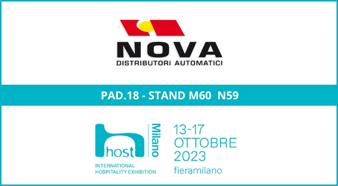 HOST 2023: l’anteprima di Nova Distributori