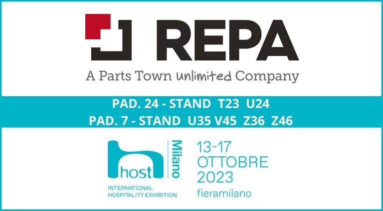 HOST 2023: l’anteprima di Repa e Parts Town