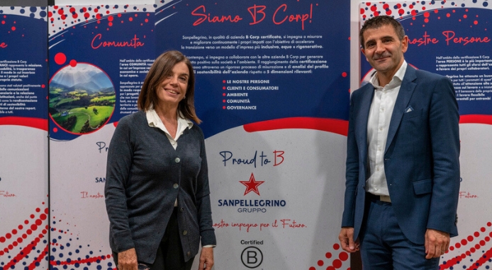 Al Gruppo Sanpellegrino riconosciuto lo status di B Corp
