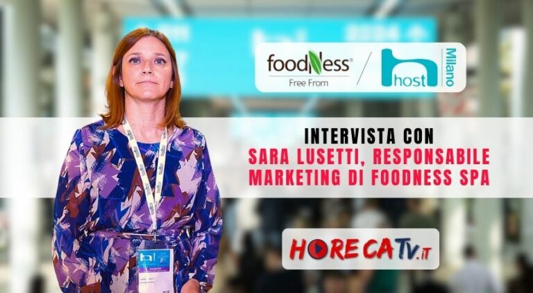 Host 2023: l’intervista di HorecaTv con Sara Lusetti di Foodness SpA