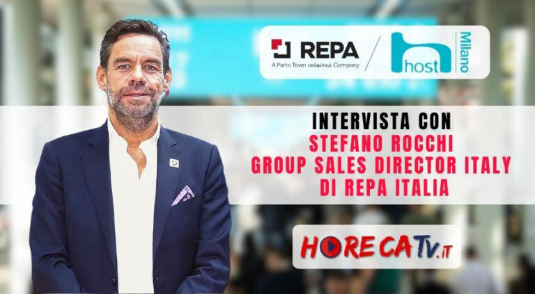 Host 2023: l’intervista di HorecaTv con Stefano Rocchi di REPA Italia