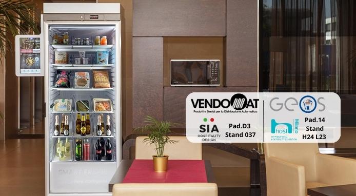 Vendomat e Geos a Sia e Host con un progetto automatico per l’hotellerie
