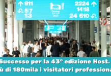 Successo per la 43° edizione Host. Più di 180mila i visitatori professionali