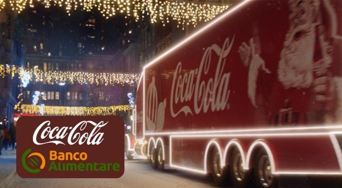 Anche quest’anno a Natale Coca-Cola sostiene Banco Alimentare