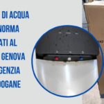 L’Agenzia delle Dogane intercetta all’arrivo 281 dispense d’acqua irregolari