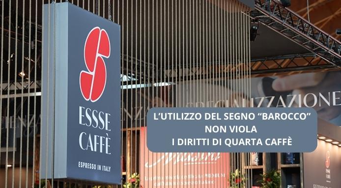 Per il Tribunale di Bologna Essse Caffè non viola i diritti di Quarta Caffè