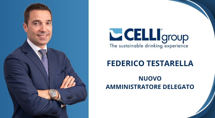 Federico Testarella nuovo amministratore delegato di Gruppo Celli