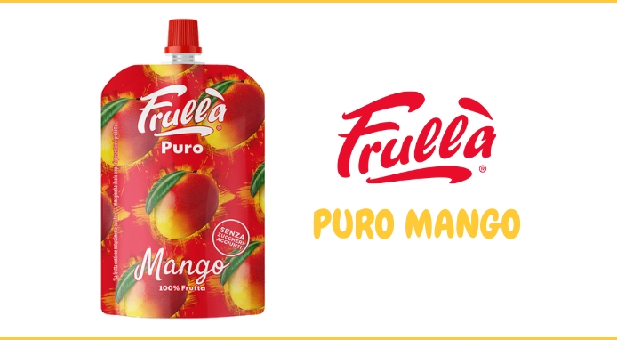 Frullà Puro Mango: il gusto esotico al naturale in pratico doypack