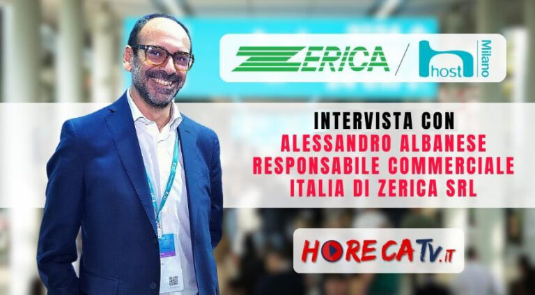 Host 2023: l’intervista di HorecaTv con Alessandro Albanese di Zerica srl Host 2023: l’intervista di HorecaTv con Alessandro Albanese di Zerica srl