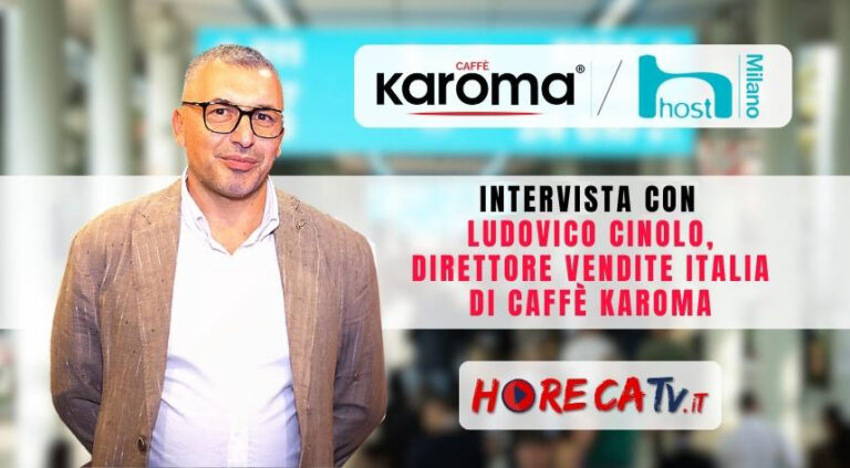 Host 2023: l’intervista di HorecaTv con Ludovico Cinolo di Caffè Karoma