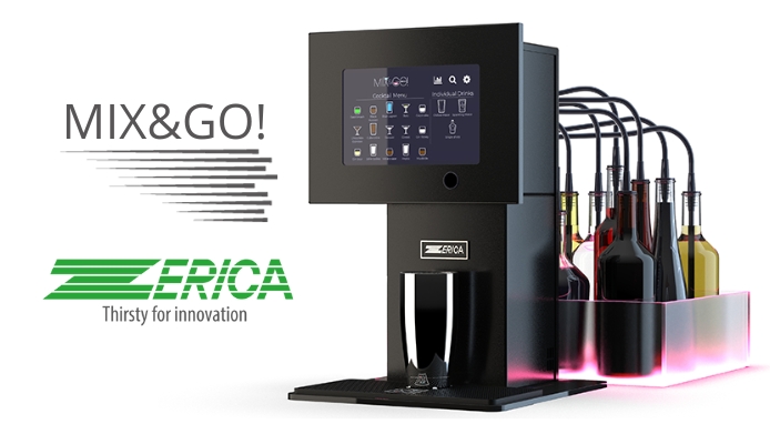 Zerica presenta MIX&GO! per un cocktail perfetto tutto in automatico