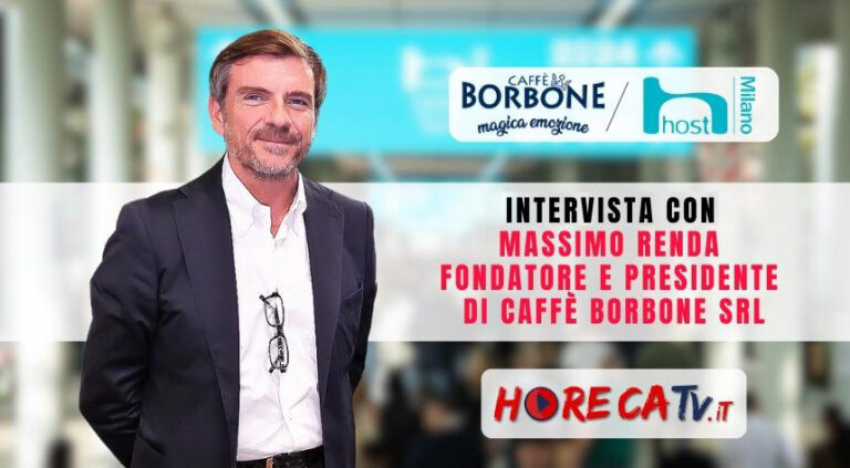 Host 2023: l’intervista di HorecaTv con Massimo Renda di Caffè Borbone srl