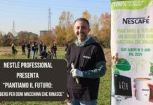 Nestlé Pro presenta “PiantiAmo il futuro: un albero per ogni macchina che rinasce”