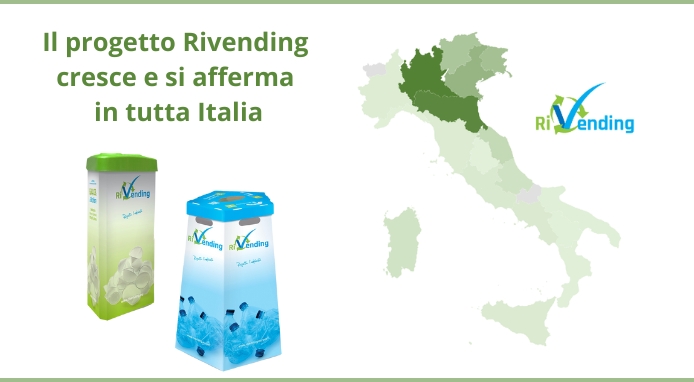 Il progetto RiVending cresce e si afferma in tutta Italia