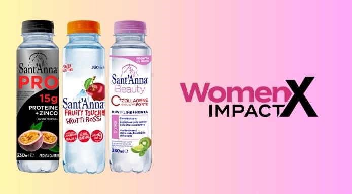 Acqua  Sant’Anna presente a WomenX Impact