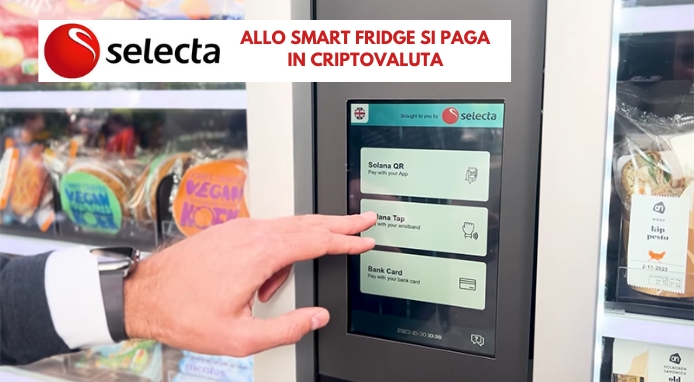 Lo smart fridge di Selecta accetta pagamenti in Bitcoin