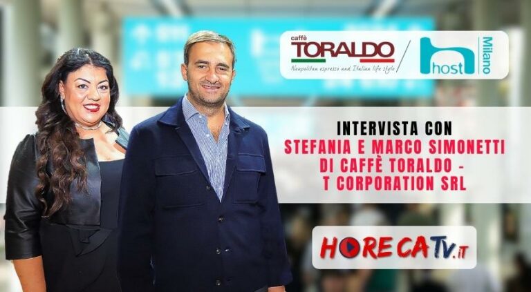 Host 2023: l’intervista di HorecaTv con Stefania e Marco Simonetti di Caffè Toraldo – T. Corporation srl