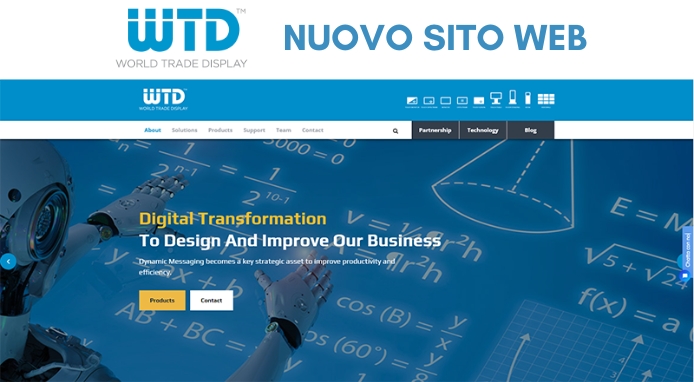 World Trade Display lancia il nuovo sito accattivante e user friendly