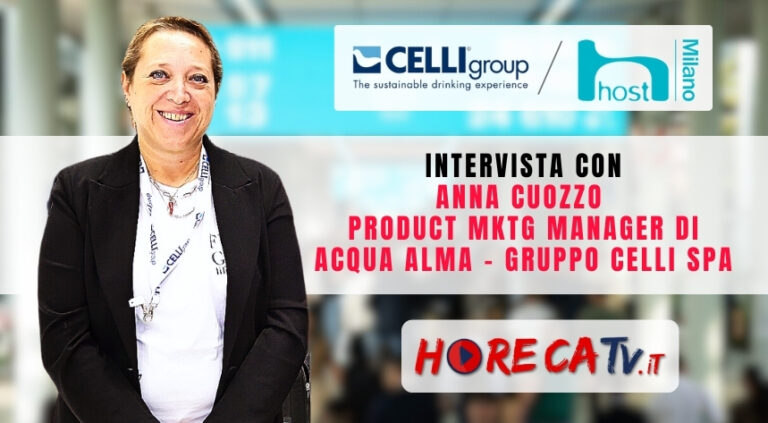 Host 2023: l’intervista di HorecaTv con Anna Cuozzo di Acqua Alma – Gruppo Celli