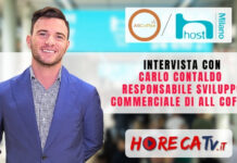 Host 2023: l’intervista di HorecaTv con Carlo Contaldo di All Coffee