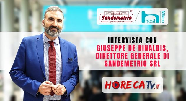 Host 2023: l’intervista di HorecaTv con Giuseppe De Rinaldis di Sandemetrio srl