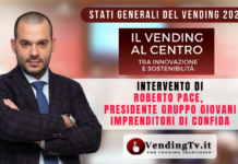 Stati Generali del Vending 2023. Intervento di Roberto Pace, Pres. Gruppo Giovani CONFIDA