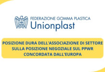 Unionplast sulla posizione negoziale UE sul PPWR: l’Europa detta regole inique per la plastica