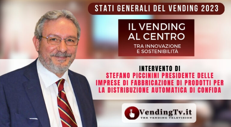 Stati Generali del Vending 2023. Intervento di Stefano Piccinini