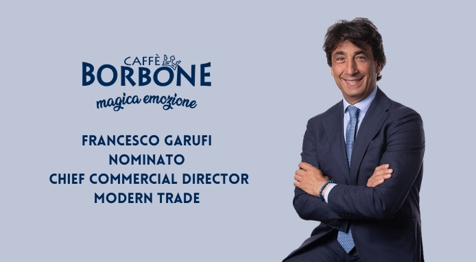 Caffè Borbone: Francesco Garufi è il Chief Commercial Director  Modern Trade