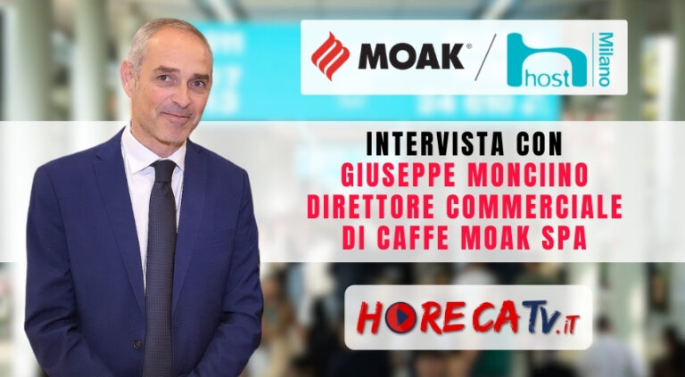Host 2023: l’intervista di HorecaTv con Giuseppe Monciino di Caffè Moak Spa