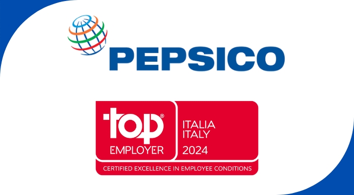 Pepsico Italia al quinto posto nella classifica “Top Employer 2024”
