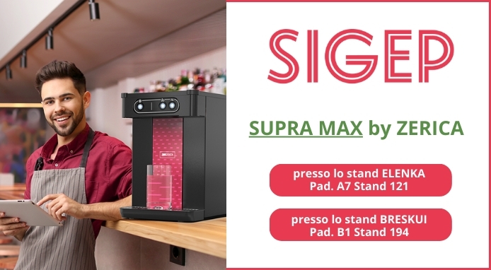 Zerica presenta al SIGEP la novità Supra MAX presso gli stand di Elenka e Breskuì