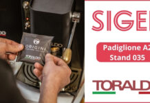 Caffè Toraldo a Sigep con la nuova miscela Origini anche in cialda