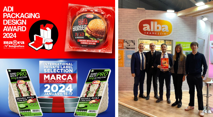 Alba Tramezzini: premi e novità di prodotto a Marca 2024