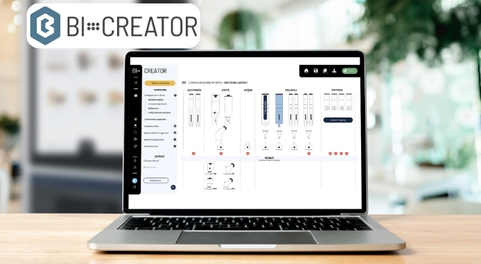 Bianchi Vending presenta il nuovo software di configurazione BI-CREATOR