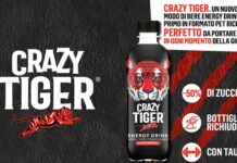 Arriva in Italia Crazy Tiger, l’energy drink in pet on-the-go da 50 cl