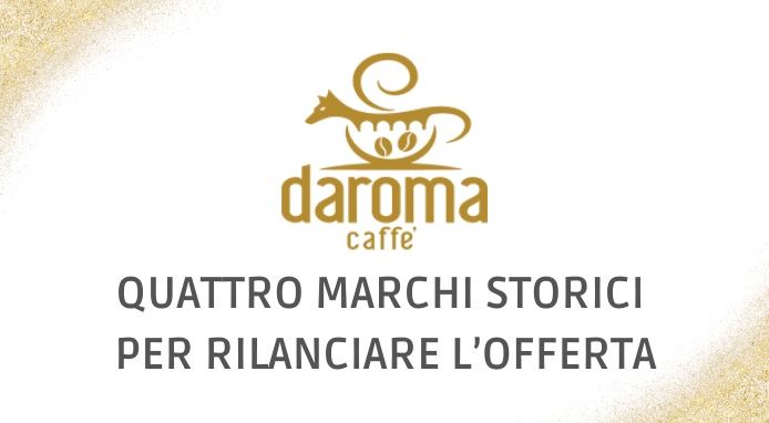 Daroma S.p.A. rilancia la sua offerta:  quattro marchi storici dal cuore tutto italiano
