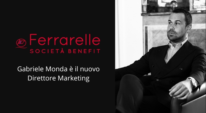 Ferrarelle Società Benefit: è Gabriele Monda il nuovo Direttore Marketing