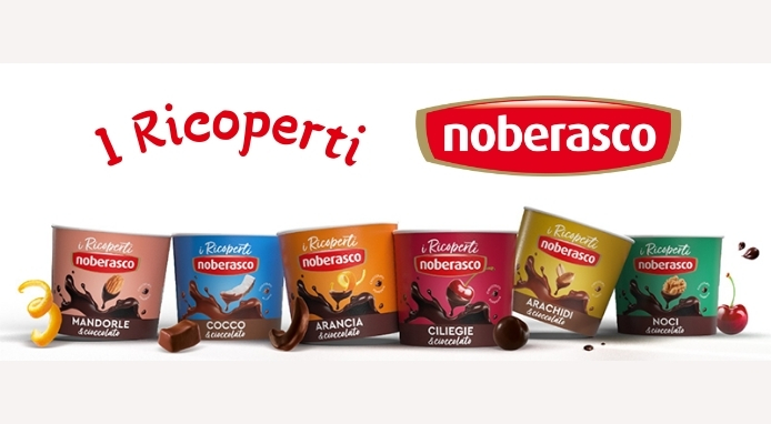 Noberasco lancia “I Ricoperti”  il mix goloso di frutta e cioccolato