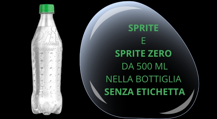 Coca-Cola UK semplifica il riciclo eliminando l’etichetta dalle bottiglie della Sprite