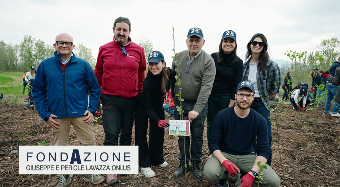 Fondazione Lavazza e Rete Clima piantano 500 alberi al Parco Stura di Torino
