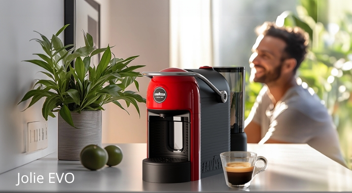 La gamma Lavazza A Modo Mio presenta la nuova Jolie EVO