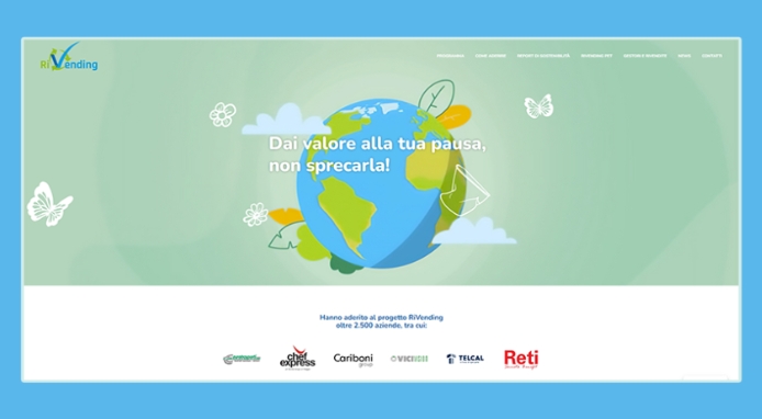 RiVending: 14.000 cestini e 300 le tonnellate di CO₂ risparmiate nel 2023