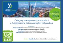 Venditalia 2024: il 16 maggio il workshop “Il Category Marketing nel Vending”