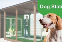 Dog-station: area relax con distributori automatici per i 4 zampe