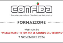Formazione CONFIDA: webinar su Instagram e Tik Tok per le aziende del vending