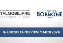 Caffè Borbone: fatturato in crescita nei primi 9 mesi del 2024